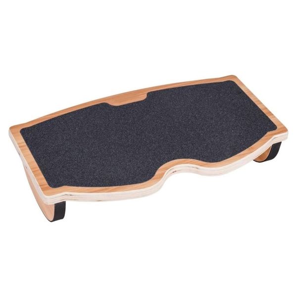Ergonomic Wood Foot Rest for Enhanced Circulation &amp; Comfort