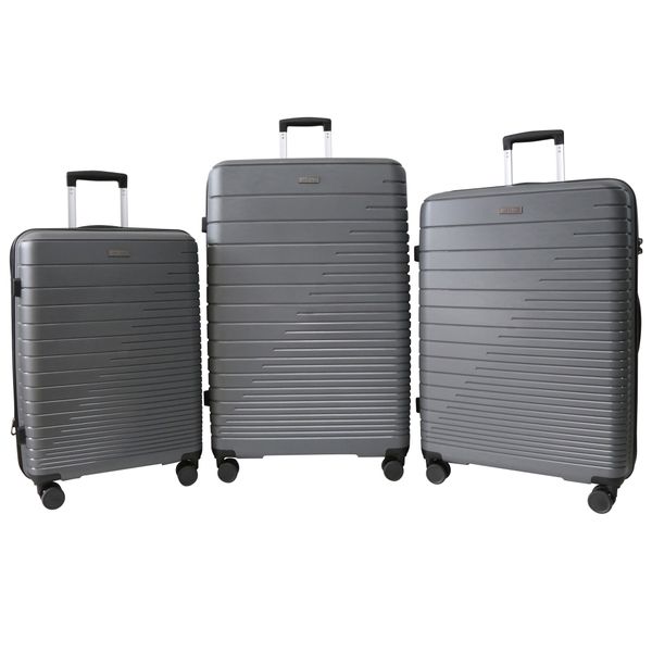 Byond Tourer 3 Piece 4 Wheel Spinner Trolley Luggage Set