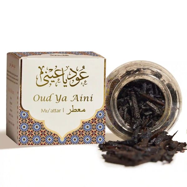Oud Ya Aini Muattar Bakhoor Incense - 40g Jar