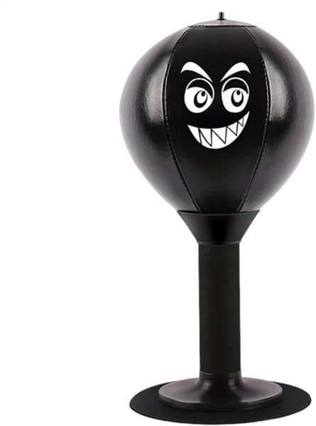 Desk Punch Bag with Suction Cup - Stress Relief Ball for Office &amp; Home