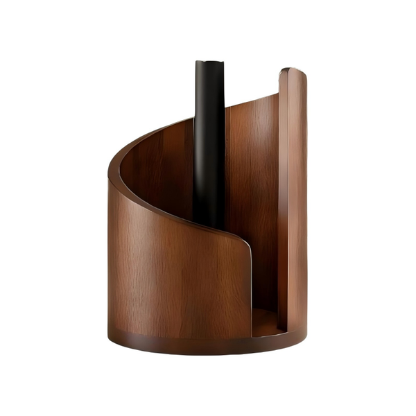 Wooden Desktop Tissue Holder, Decorative Storage Box for Home &amp; Office