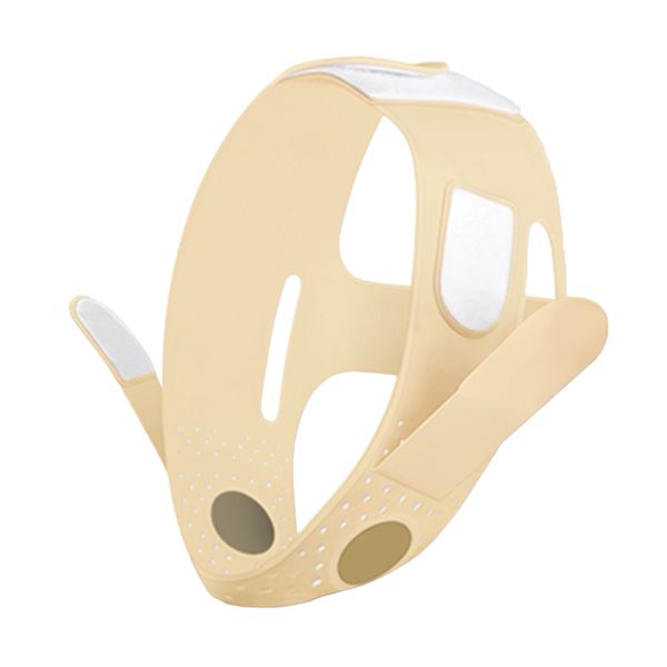 Champagne Gold Reusable V Line Soft Silicone Face Strap Face Slimming Strap