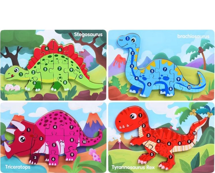Dinosaur Kids Jigsaw Puzzles