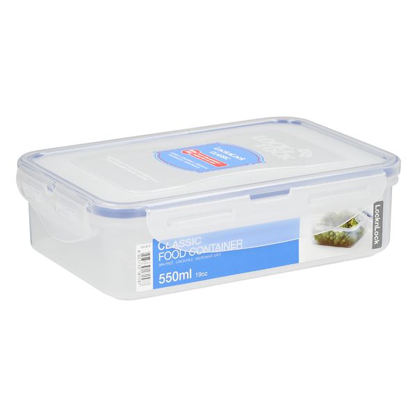 Lock &amp; Lock - Rectangular Food Storage Container - 550ml
