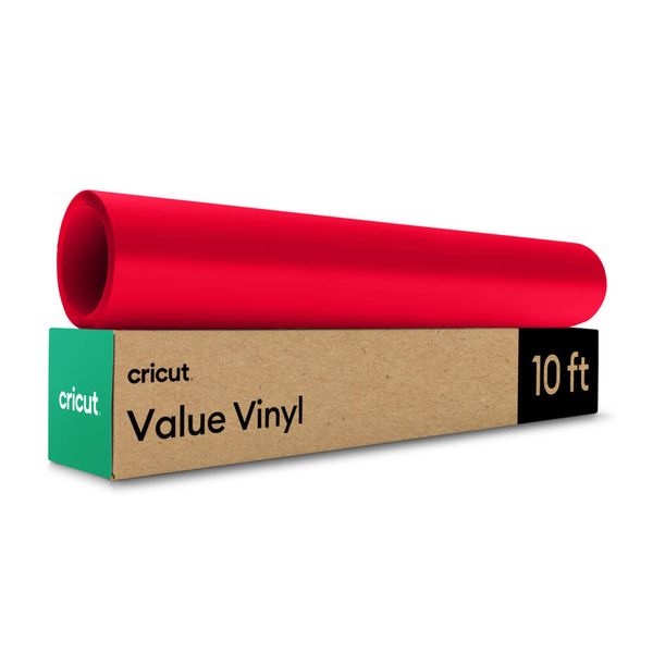 Cricut Value Vinyl 30.5 cm x 3 m Red