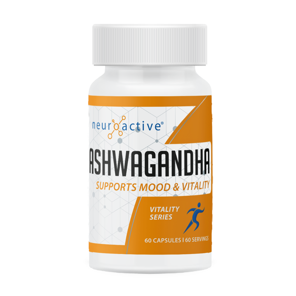 NeuroActive Ashwagandha Extract 500mg - Stress &amp; Performance - 60 Servings