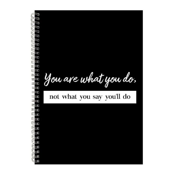 You Do A4 Notebook Spiral Lined Motivational Saying Graphic Notepad Gift153