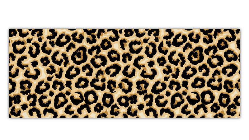 Leopard Print Full Desk XL Gaming and Office mouse Pad