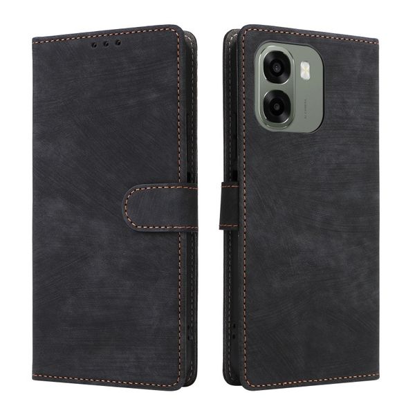 Flip Cases Compatible With Oppo A6X 4G/5G Shockproof Leather Cover