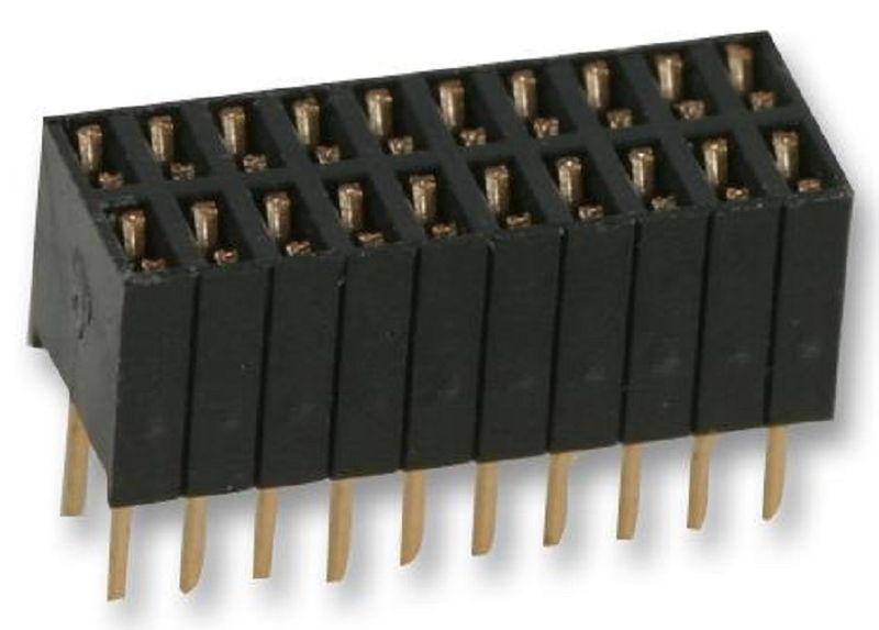 Harwin (M55-6021642R) PCB Receptacle, Board-to-Board, 1.27 mm, 2 Rows