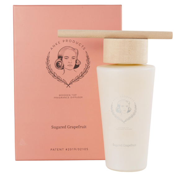 Anke Products - Sugared Grapefruit Wooden Top Foyer Diffuser