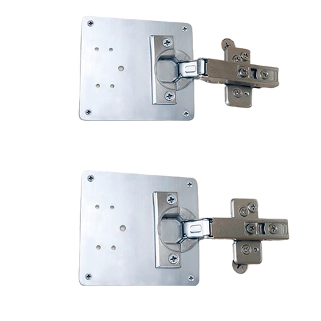 Hinge plate clearance