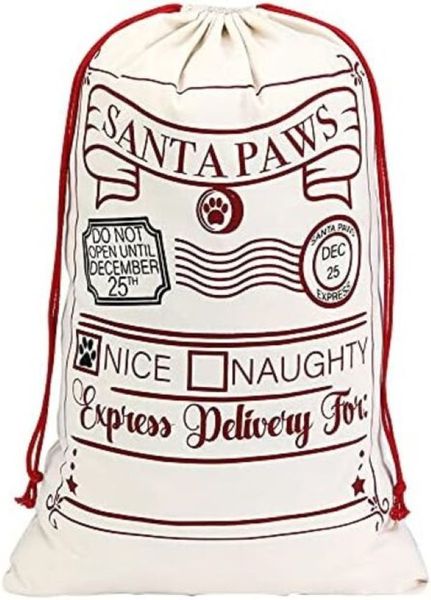RODS-Santa Paws Gift Sack