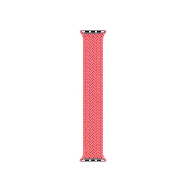 Watch Woven Single Loop Strap For Apple Watch - Pink