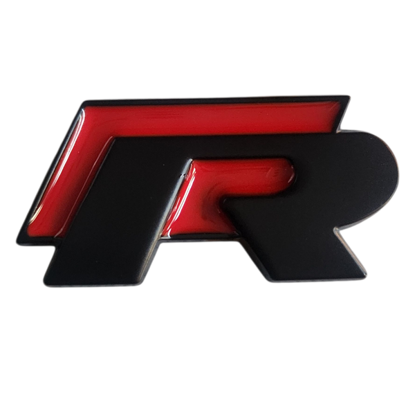 R badge - Black and Red edition- compatible with VW