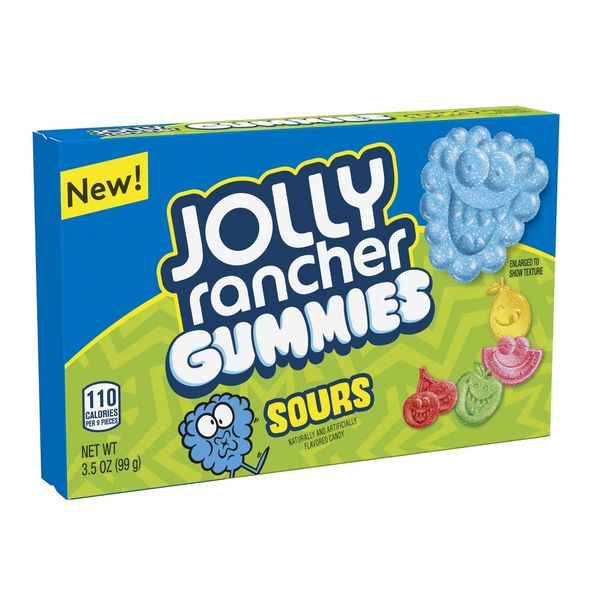Jolly Rancher Gummies Sours Sweets Theater Box 99g - Pack 2