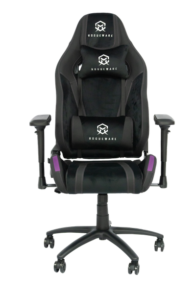 Rogueware GC300 Advanced Gaming Chair - Black/Purple - UP TO 175KG