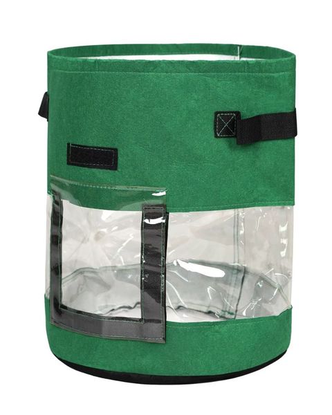 Reusable 31Lt Potatoe Grow Bags With Window &amp; Handles