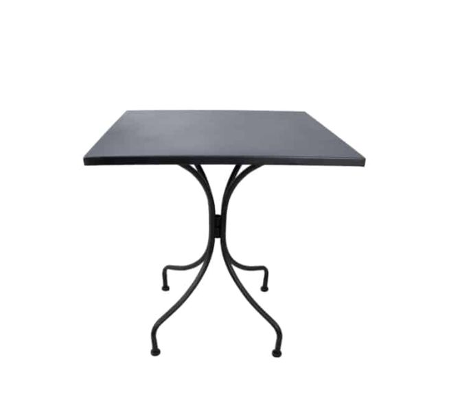 Steel Cafe Table 70cm