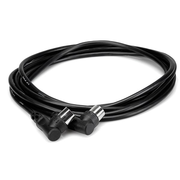 Hosa MIDI Cable Right Angle to Same - 3 Metres