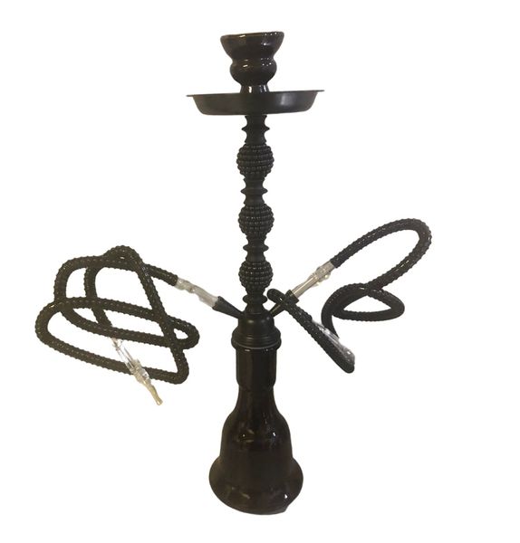 Hubbly Bubbly Hookah Shisha Traditional designed Huka Style 2 Pipes - Red