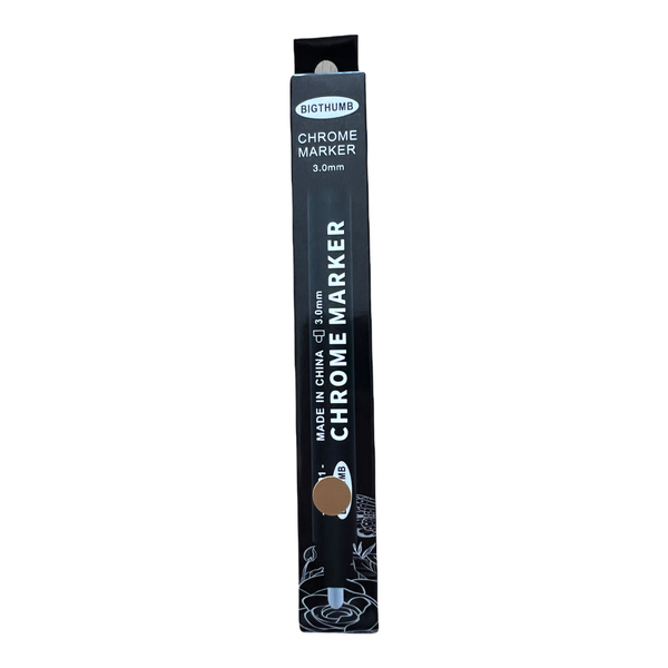 Permanent Marker - Gold Metallic- (3mm nib)