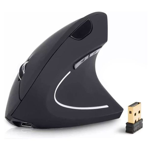 Rechargeable 2.4GHz Ergonomic Mouse Suitable for Most Hand Size