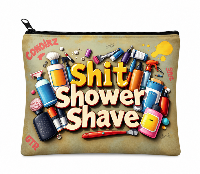 Funny Travel Makeup and Toiletry Bag