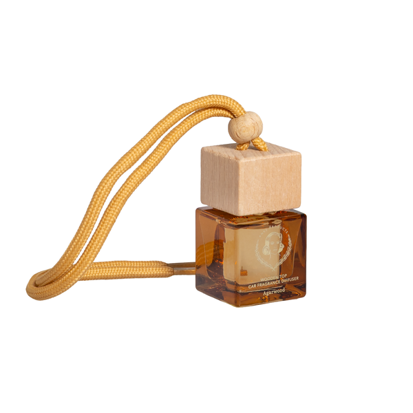 Anke Products Agarwood Car Fragrance Mini Wooden Diffuser 10ml