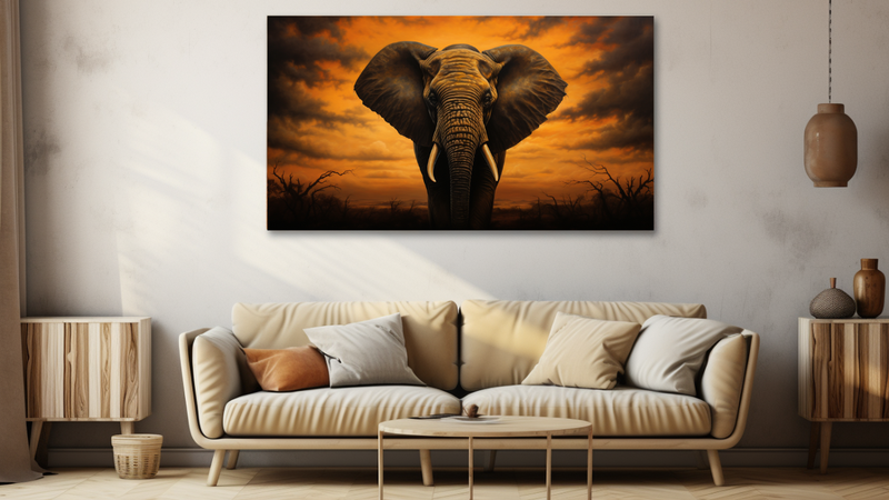 Enigmatic Elephant Abstract - Hd0135 image