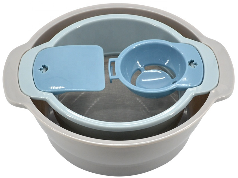 Sifter for Baking - Plastic Multi-Function Flour Sieve Set Baking Tool