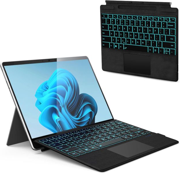 Magnetic Keyboard Compatible with Microsoft Surface Pro 7 Plus 7/6/5/4/3