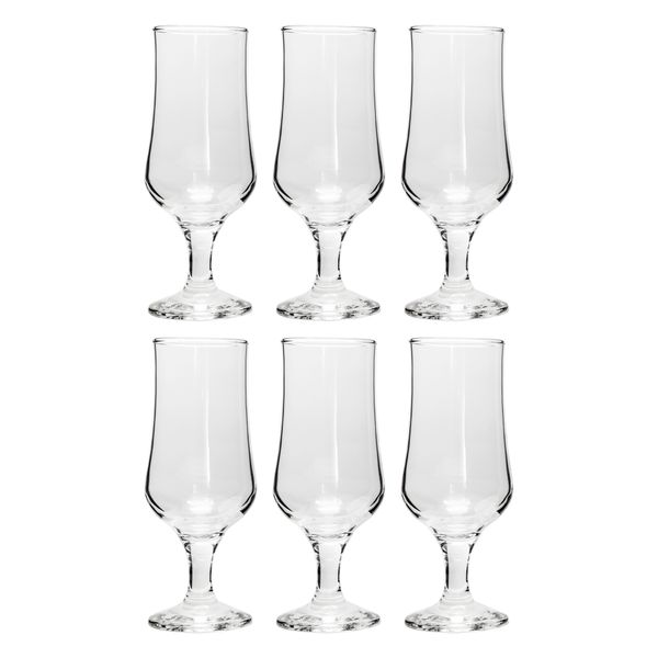 Regent Manhattan Stemmed Beer Glass 6 Pack, (370Ml)