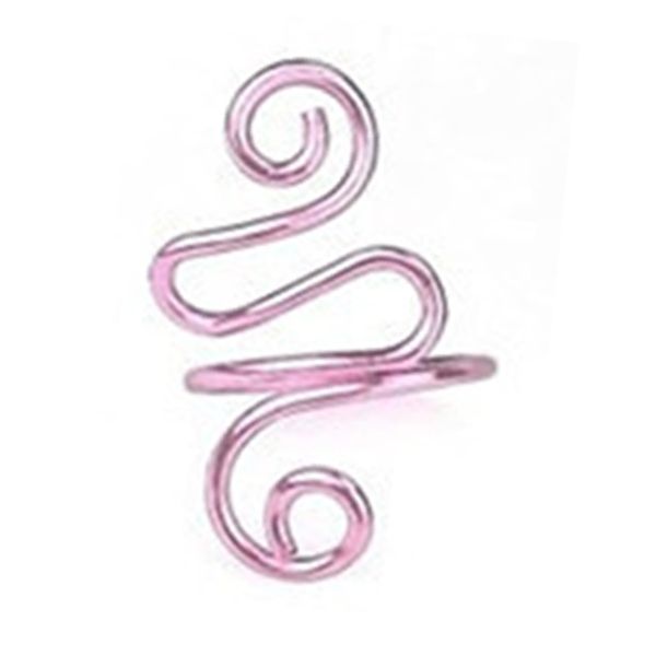 Yarn Tension Ring for Knitting DIY Pink