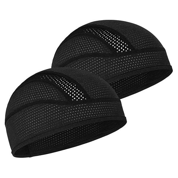 Breathable Mesh Cycling Cap Set - Sweat-Wicking andVentilated, Helmet Liner
