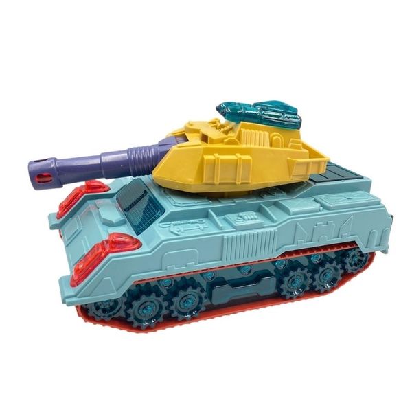 Cartoon Electric Tank - Lights, Music &amp; Movement Fun Toy