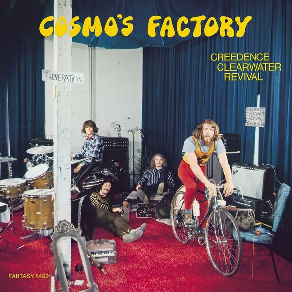 Creedence Clearwater Revival - Cosmo's Factory Opaque Red Vinyl LP Reissue