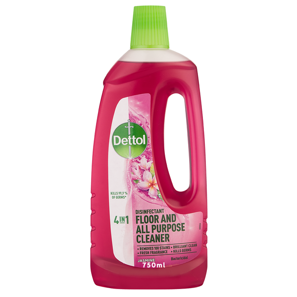 Dettol 750ml, All Purpose Cleaner, Antibacterial, Disinfectant, Jasmine