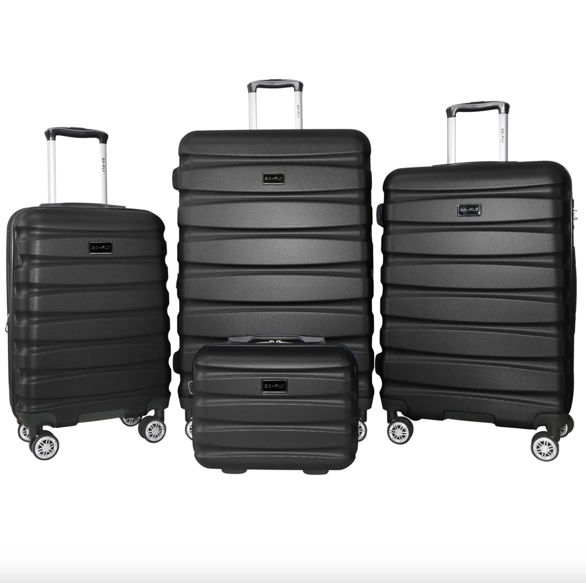 So-Fly Wave 4 Piece Spinner Luggage Set