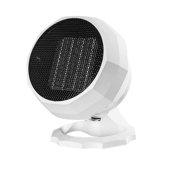 Portable Electric Fan Heater and Cooler - White