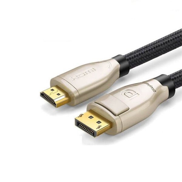 UGreen 40434 DP M to HDMI M 4K@60Hz 2M Cable-BK