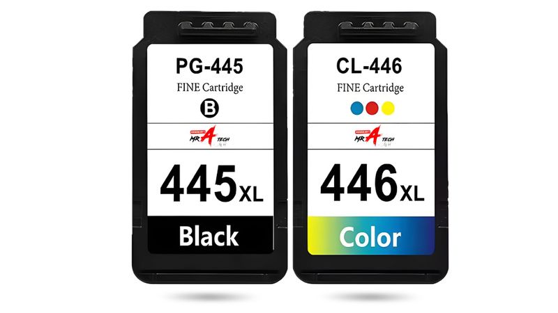 MR A TECH High Yield Ink Compatible with Canon PG-445XL/PG-446XL