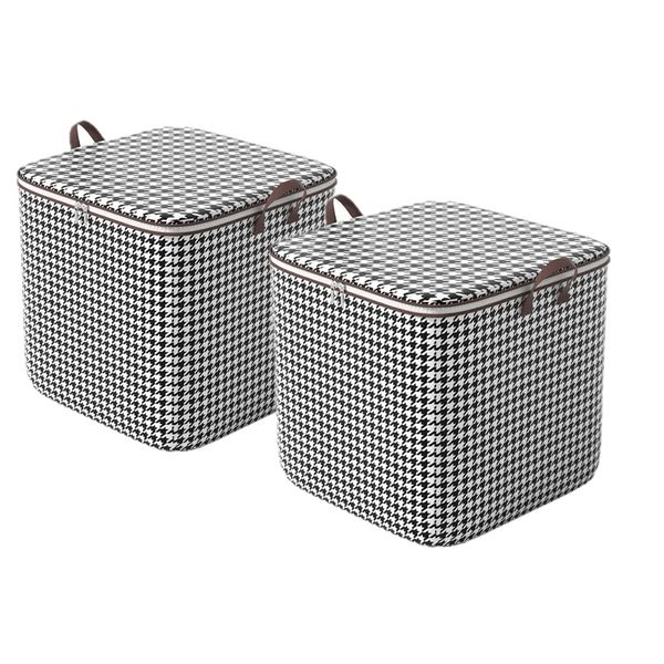 Deli Zipper Quilt storage Bag 110L 50x45x50cm 2 piece