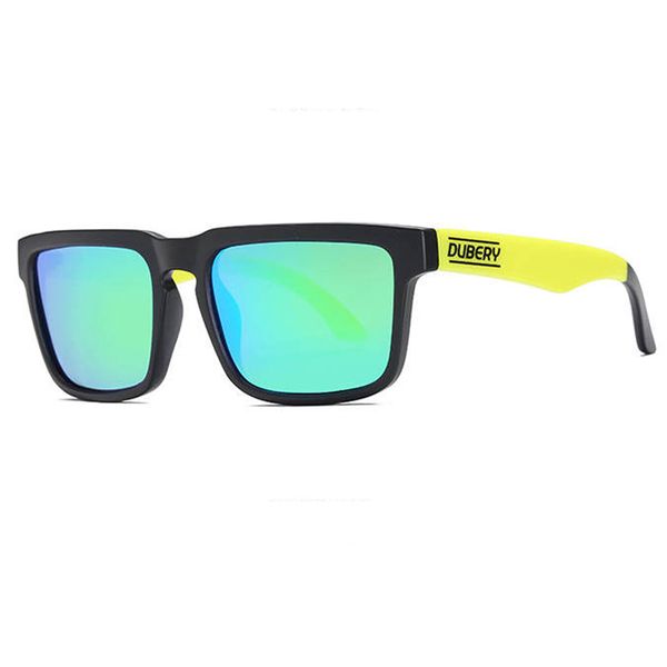 Dubery High Quality Men's Polarized Sunglasses - Yellow