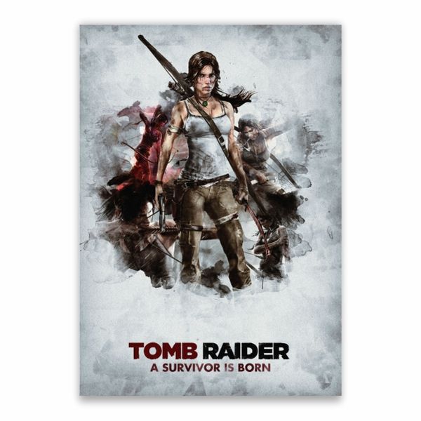 Tomb Raider A Survivor Is Born Poster - A1