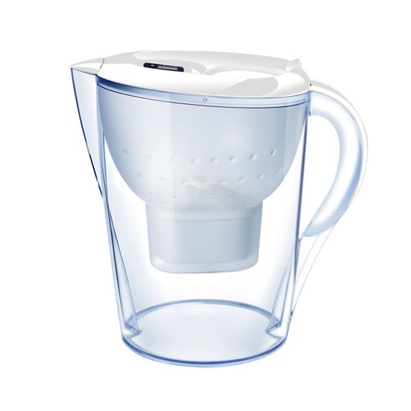 3.5L Water Filter Jug with 1x Filter Reduces Chlorine Limescale Impurities