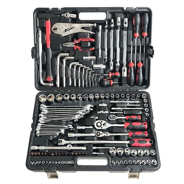 132-Piece Heavy Duty Combination Socket Wrench Tool Set