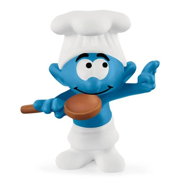Schleich The Smurfs - Chef Smurf - 5cm Tall
