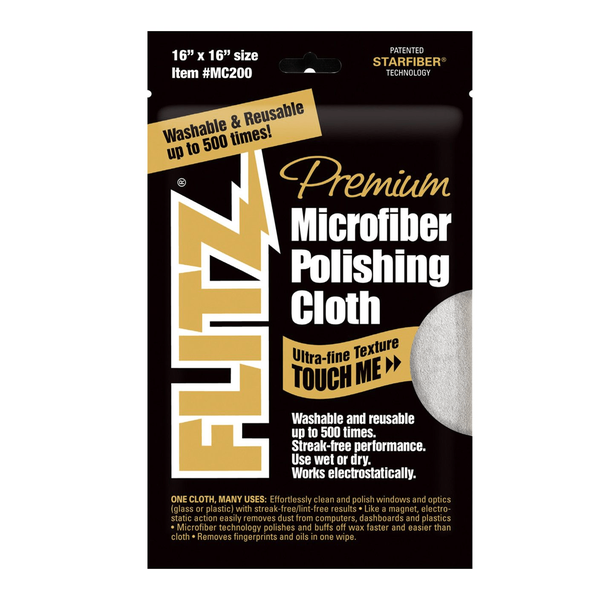 Flitz Microfibre Polish Cloth 16"X16"