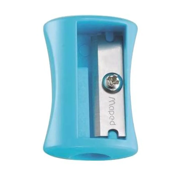 Maped- Vivo Tub Sharpener 1 Hole- Blue ×10